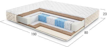 Матрас Comfort Plus Total 433 матрас 80x190